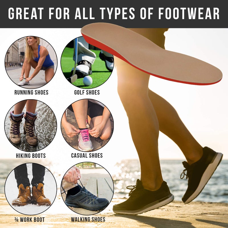 FOOTMATTERS نعل مريح طبي من بلاستازوت - للنساء مقاس 6-8.5 / للرجال مقاس 5-7.5 - Image 5